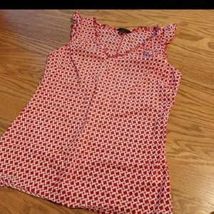 Banana republic sleeveless top
